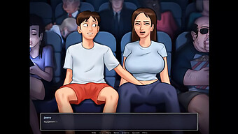 Horny Stepbrother Explores His Sexual Desires In A Public Cinema Setting