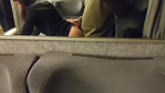 Amateur Anal Sex On A Train With A Stranger: Solveig'S Wild Encounter