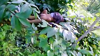 Cheating Asian Wife Gets Caught Having Sex In The Woods